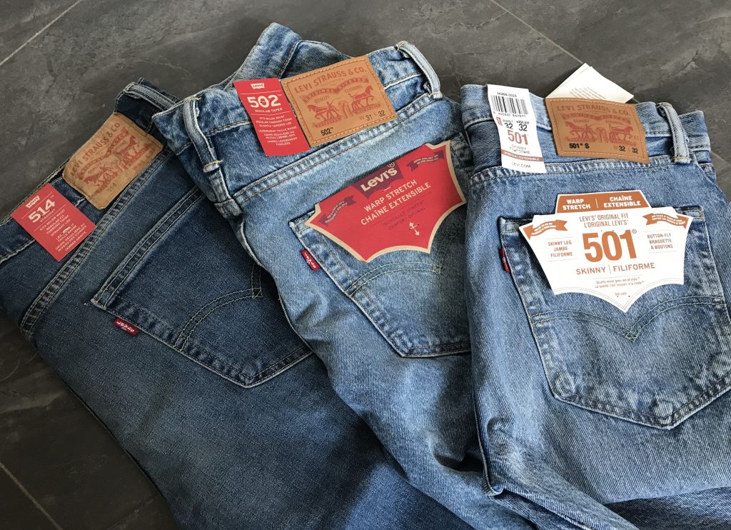 levis jeans stock